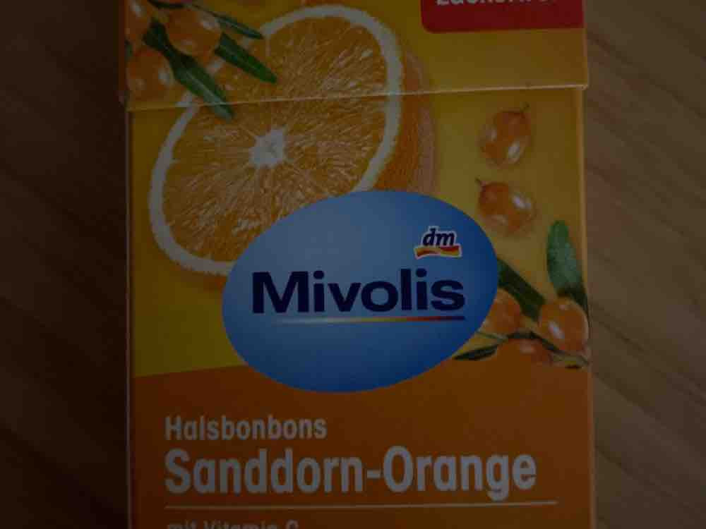 Halsbonbons, Sanddorn-Orange von Violchen | Hochgeladen von: Violchen