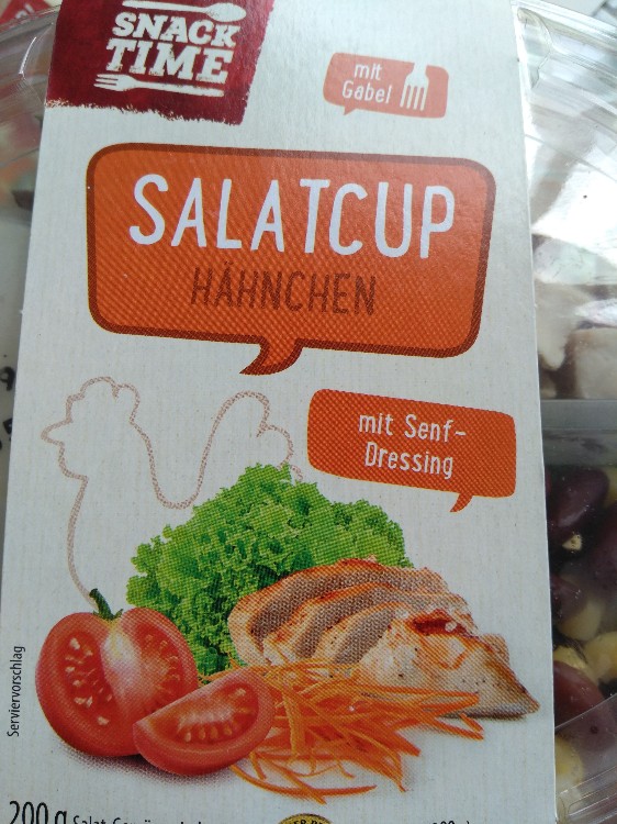 Salatcup Hähnchen mit Senf-Dressing von d.kaiser68 | Hochgeladen von: d.kaiser68