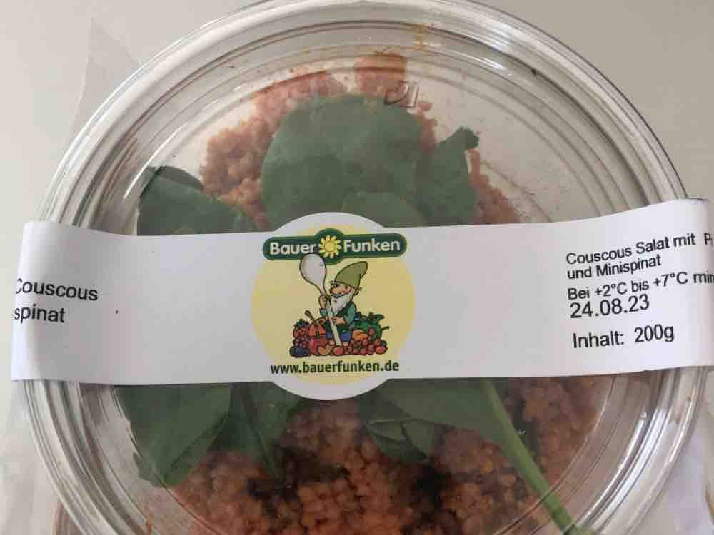 Couscous Salat, mit Babyspinat von GravelSteff | Hochgeladen von: GravelSteff