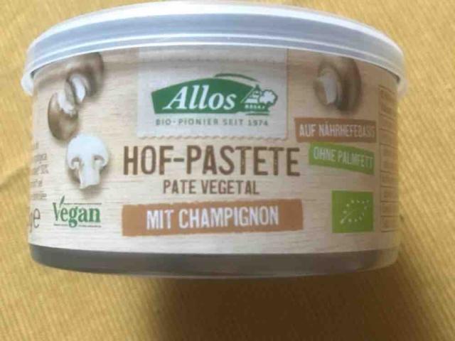 Hof-Pastete Champignon, palm oil free by LeniSunMoonStars | Uploaded by: LeniSunMoonStars