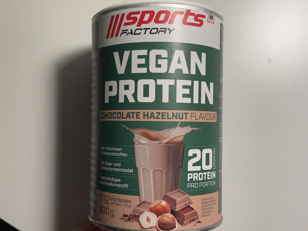 Vegan Protein Chocolate, Hazelnutt Flavor, Pro 100 g Pulver 2,5 | Hochgeladen von: piathie Vegan Protein Chocolate, Hazelnutt Flavor, Pro 100 g Pulver 2,5 | Hochgeladen von: piathie