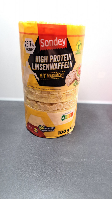High Protein Linsenwaffeln, Maismehl von lell1005 | Hochgeladen von: lell1005