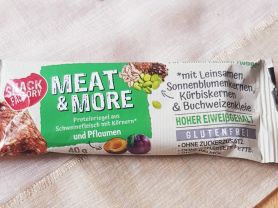 Meat & More, Proteinriegel aus gegartem Schweinefleisch | Hochgeladen von: meralinskaa Meat & More, Proteinriegel aus gegartem Schweinefleisch | Hochgeladen von: meralinskaa