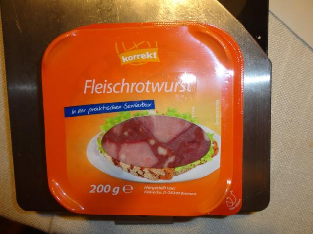 Fleischrotwurst, herzhaft | Hochgeladen von: reg.