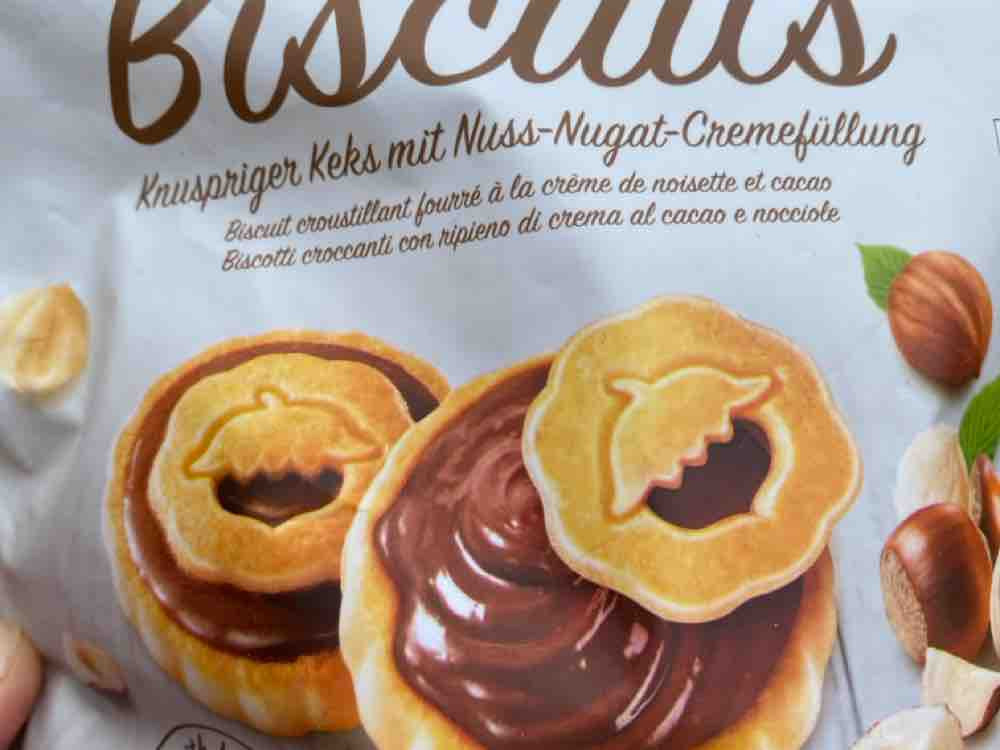 Biscuits Keks mit Nuss-Nugat-Cremefüllung von emala42 | Hochgeladen von: emala42