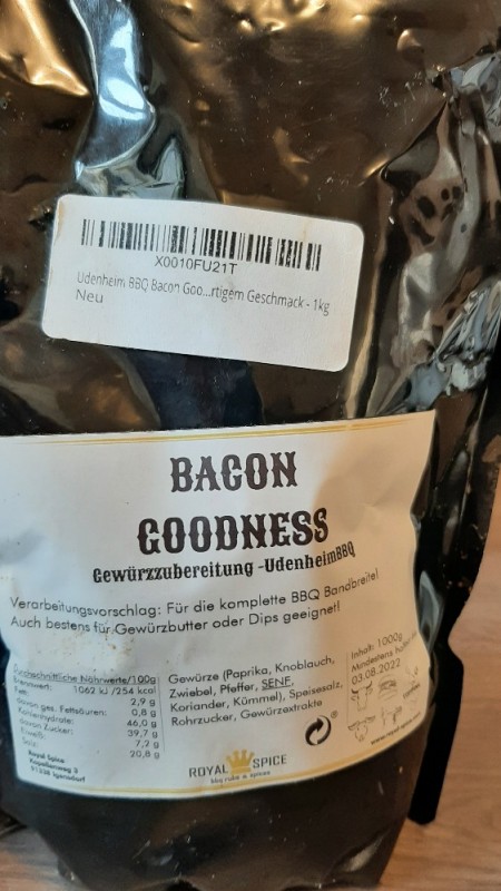 Bacon Goodness, Gewürz Zubereitung  Udenheim BBQ von marceldeich | Hochgeladen von: marceldeich253