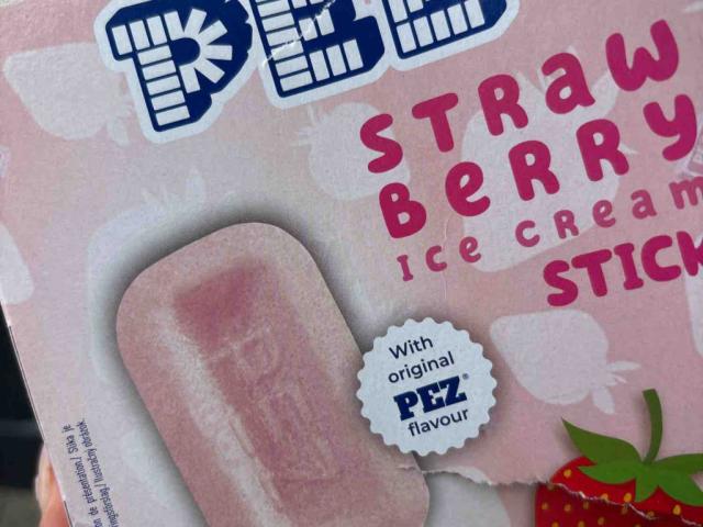 PEZ STRAWBERRY, PEZ STRAWBERRY ICE CREAM STICK von helenaph | Hochgeladen von: helenaph