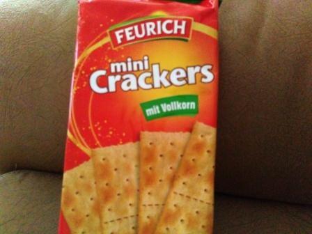 mini Crackers , mit Vollkorn | Hochgeladen von: spartopf844