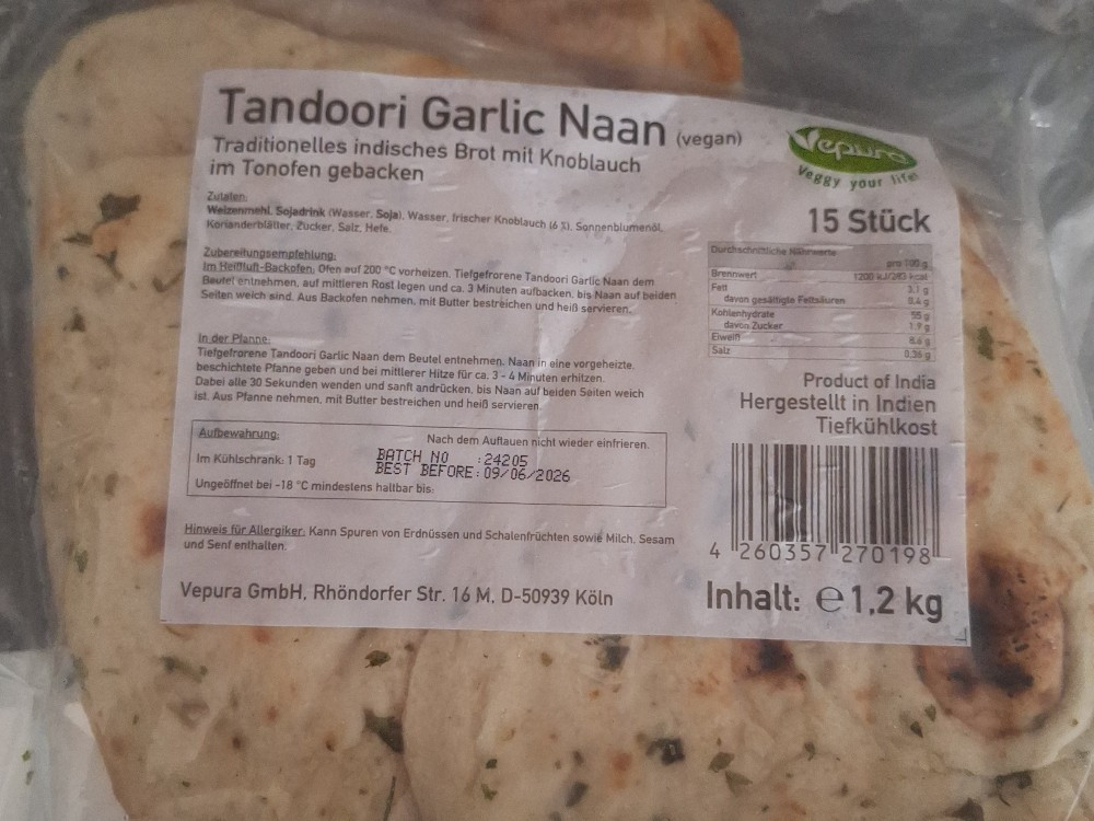 tandoori garlic naan, vegan von levin.f04 | Hochgeladen von: levin.f04