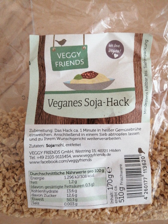 Veggy Soja-Hack, 100% vegan von den87 | Hochgeladen von: den87