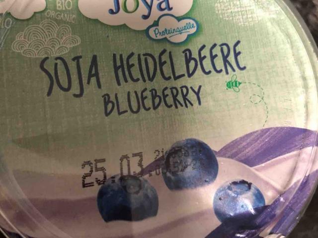 Joya Soja BIO Joghurt Heidelbeere, Heidelbeere von Sabine2406 | Hochgeladen von: Sabine2406