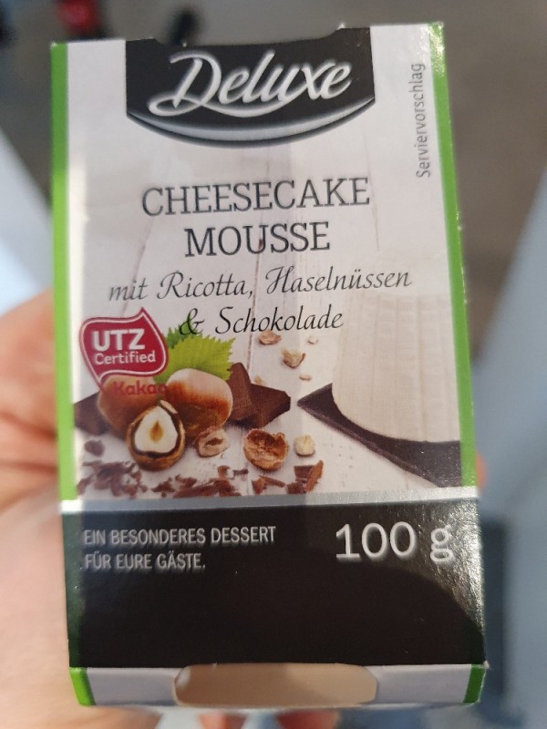 Cheesecake Mousse, mit Ricotta, Haselnüssen & Schokolade von | Hochgeladen von: arnoschaefer