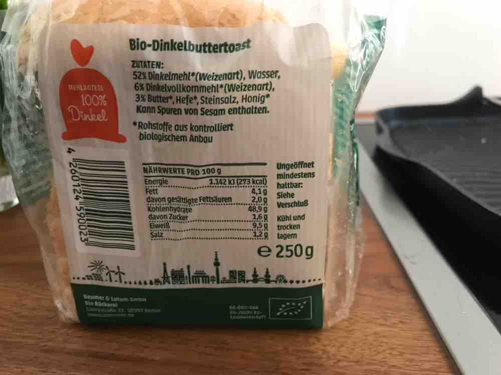 Bio Toast Brot, Dinkel von yvonniko | Hochgeladen von: yvonniko