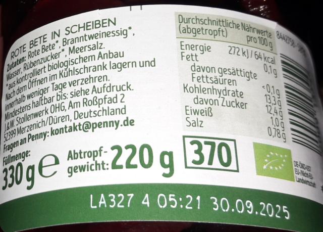 Naturgut Bio Rote Bete | Hochgeladen von: Siope