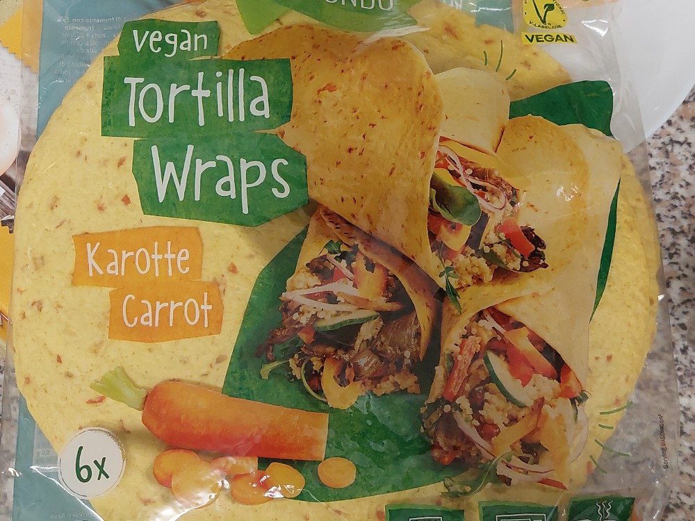 Tortilla Wrap Vegan, (Karotte) von stef17 | Hochgeladen von: stef17