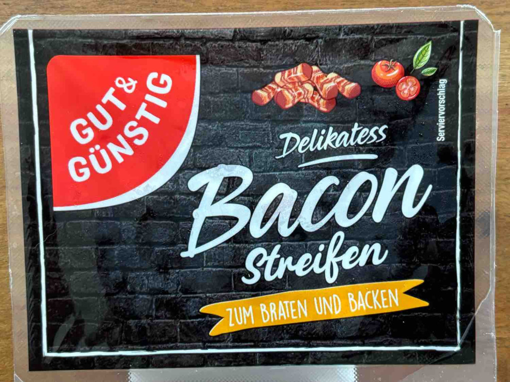 Delikatess Bacon Streifen, Zum Braten und Backen von martshellus | Hochgeladen von: martshellus