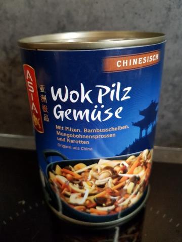 Wok Pilz Gemüse, Mit Pilzen, Bambusscheiben, Mungobohnensprossen | Hochgeladen von: famabram251