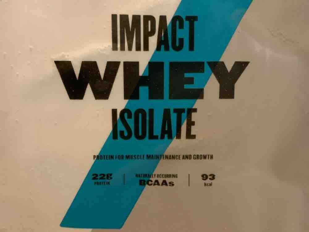 Impact Whey Isolate (Natural Vanilla) von Plonka | Hochgeladen von: Plonka