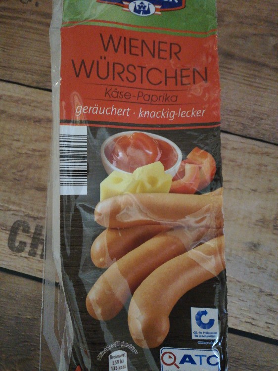 Wiener Würstchen, Käse-Paprika von Lena Red | Hochgeladen von: Lena Red