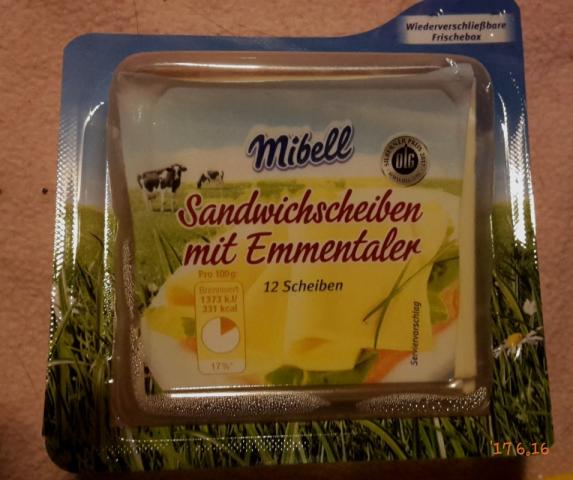 Mibell Sandwichscheiben, mit Emmentaler | Hochgeladen von: Enomis62