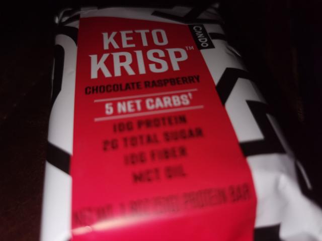 Keto Krisp Bar, Chocolate Raspberry by cannabold | Uploaded by: cannabold