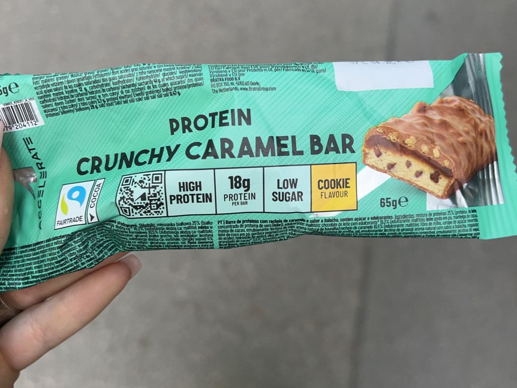 protein crunchy caramel bar von volera | Hochgeladen von: volera