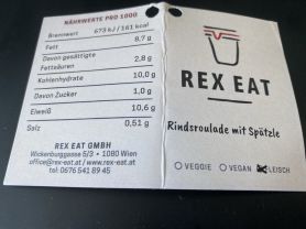 Rex Eat: Rindsroulade mit Spätzle | Hochgeladen von: chriger