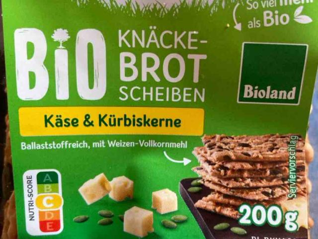 Bio Knäckebrotscheiben Käse & Kürbiskerne, Lidl von gallowho | Hochgeladen von: gallowhorse