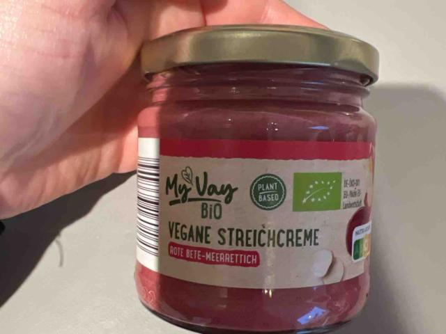 Vegane Streichcreme, Rote Bete-Meerrettich von JennyBla | Hochgeladen von: JennyBla