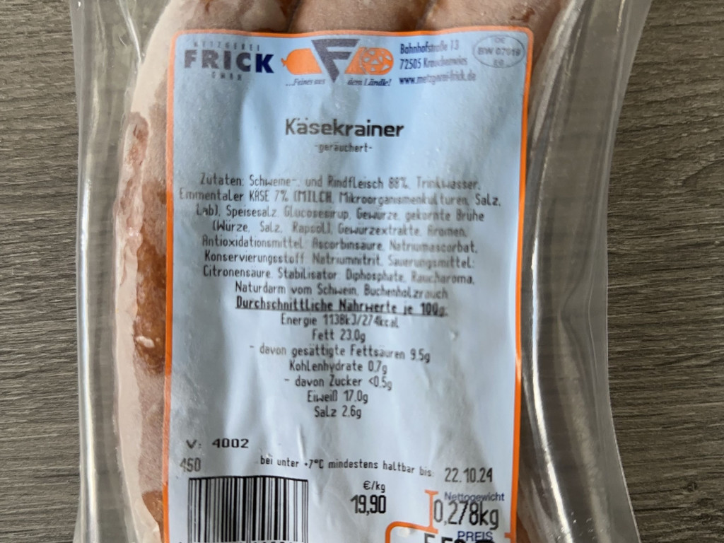 Käsekrainer, Geräuchert von SKG | Hochgeladen von: SKG