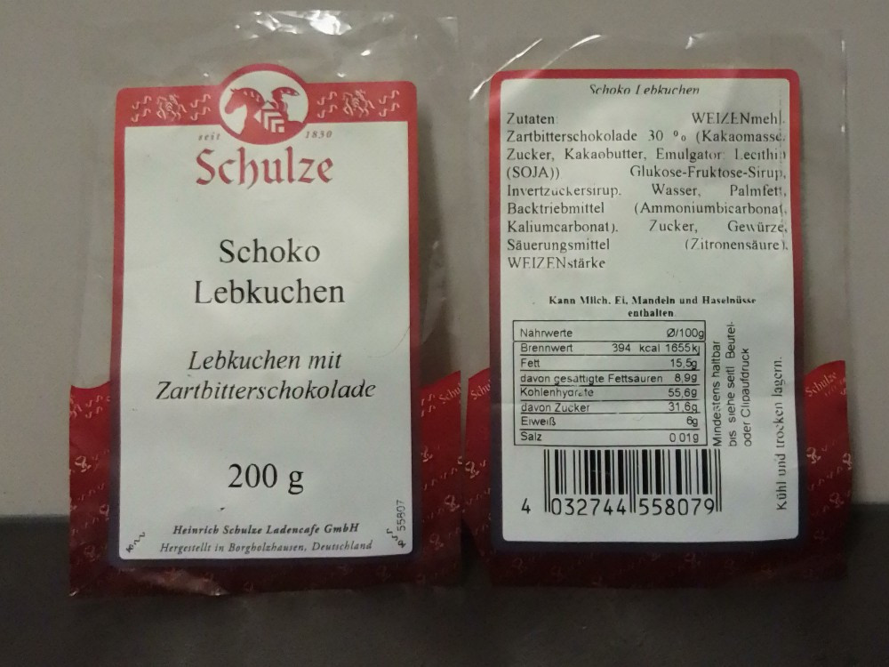 Schoko Lebkuchen, Lebkuchen mit Zartbitterschokolade von melody0 | Hochgeladen von: melody04