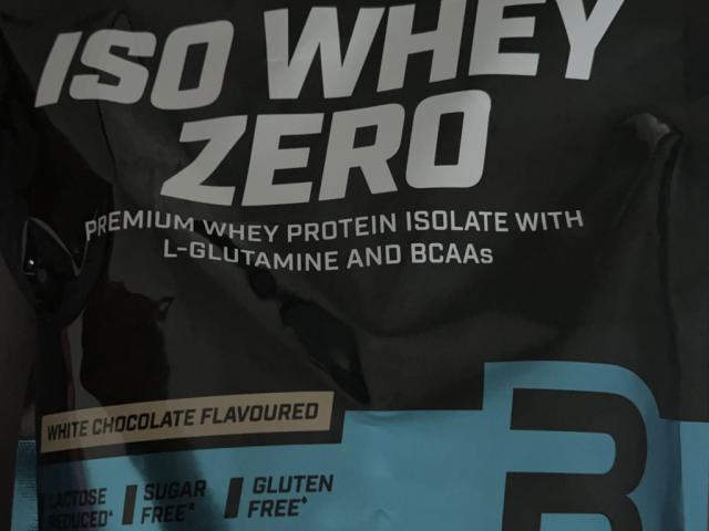 ISO Whey Zero, White Chocolate Flavour von mxctnk | Hochgeladen von: mxctnk