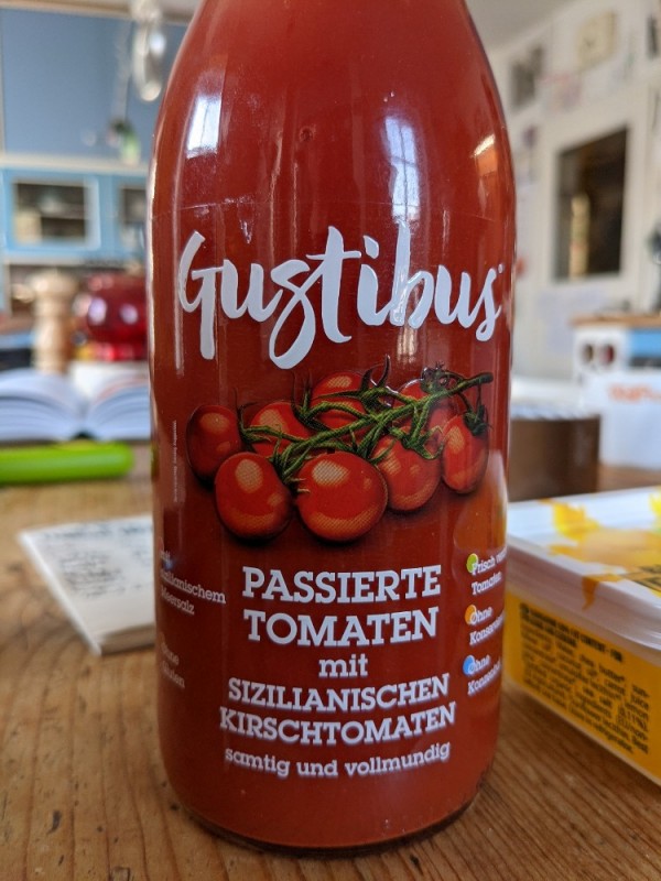 Gustibus Passierte Tomaten, mit Sizilianischen Kirschtomaten von | Hochgeladen von: bauerber