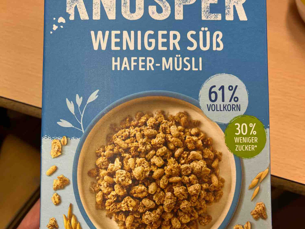 Knusper Hafer-Müsli, weniger süß von Tanne201 | Hochgeladen von: Tanne201