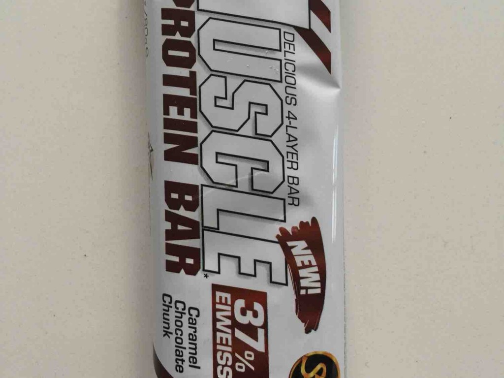 Muscle Protein Bar Caramel, chocolate Chunk von Grimnebulin | Hochgeladen von: Grimnebulin
