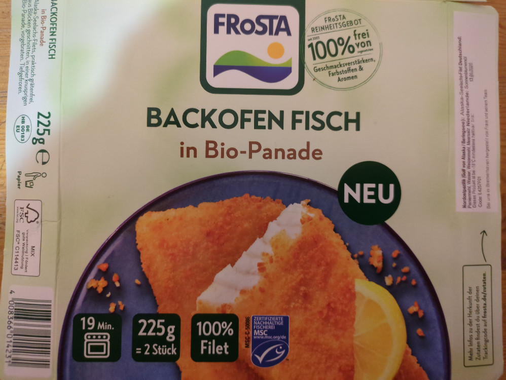 Backofen Fisch, mit Bio-Panade von Mirjam220971 | Hochgeladen von: Mirjam220971