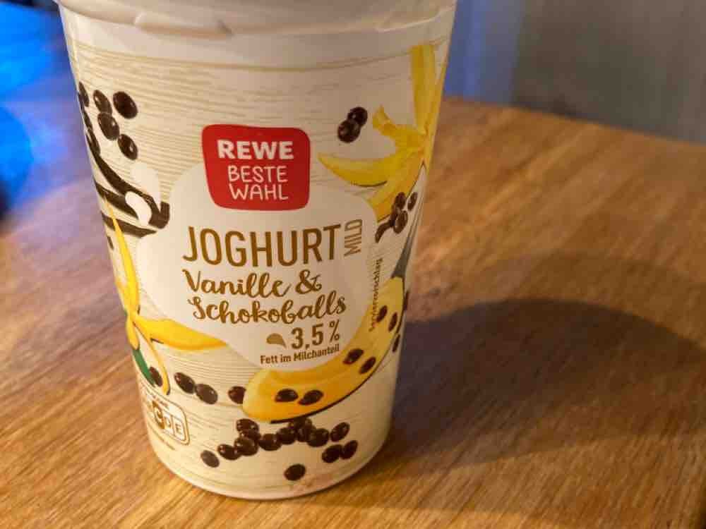 Rewe Joghurt Vanille und Schokoballs von Leniebert | Hochgeladen von: Leniebert