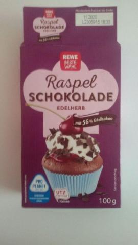 Raspelschokolade, edelherb | Hochgeladen von: lgnt