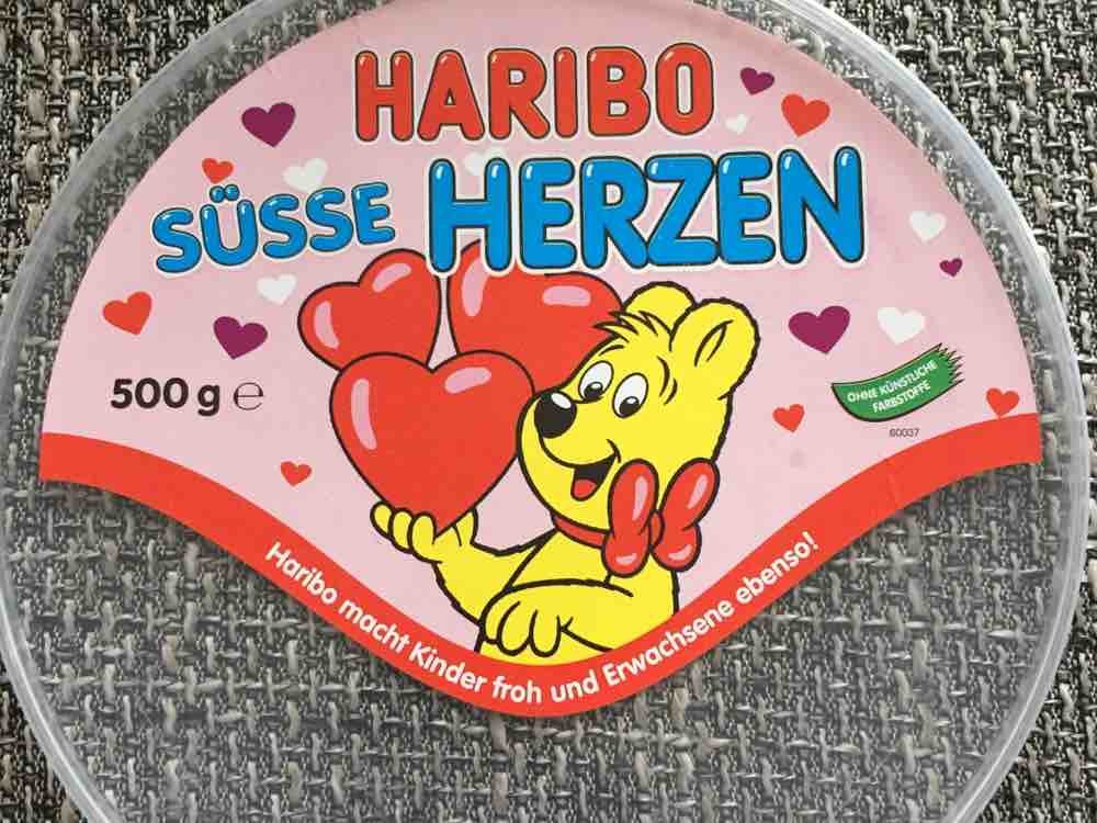 Haribo, Süsse Herzen, Gummibärchen Kalorien - Fruchtgummi - Fddb