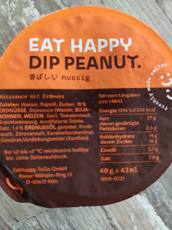 Dip Peanut war happy von tj1985 | Hochgeladen von: tj1985