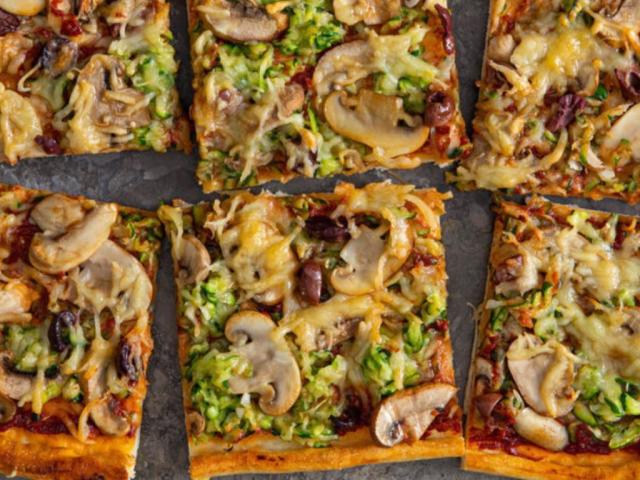 Vegane Gemüsepizza mit Oliven von stehfun85 | Hochgeladen von: stehfun85 Vegane Gemüsepizza mit Oliven von stehfun85 | Hochgeladen von: stehfun85
