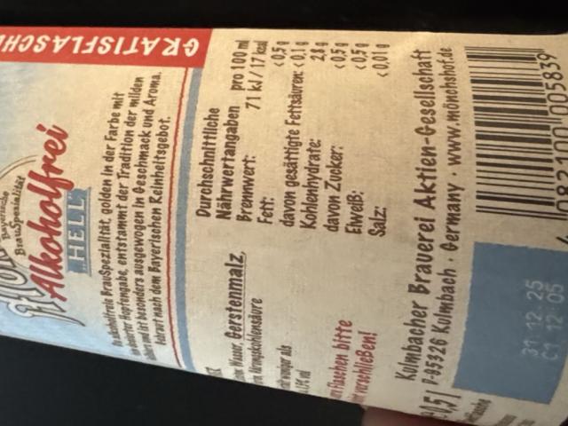 Mönchshof HELL, Alkoholfrei von HarzerRoller | Hochgeladen von: HarzerRoller Mönchshof HELL, Alkoholfrei von HarzerRoller | Hochgeladen von: HarzerRoller
