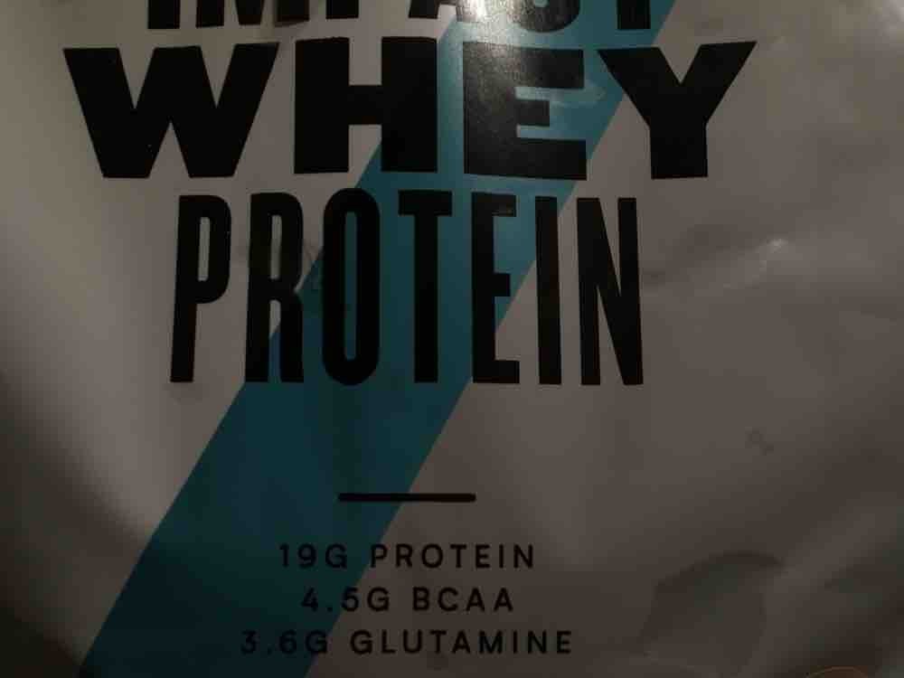 Impact Whey Protein, Stracciatellla Flavour von amena3131 | Hochgeladen von: amena3131