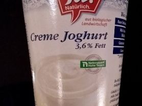 Creme Joghurt 3,6% Fett, Ja Natürlich | Hochgeladen von: Tahnee