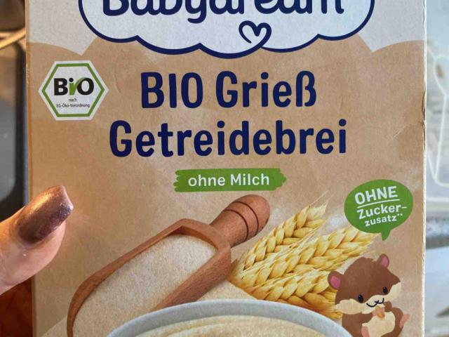 Bio Grieß Getreidebrei, ohne Milch von corinnawillecke | Hochgeladen von: corinnawillecke