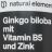 Gingko biloba mit Vitamin B5 und Zink von benjamardo | Hochgeladen von: benjamardo