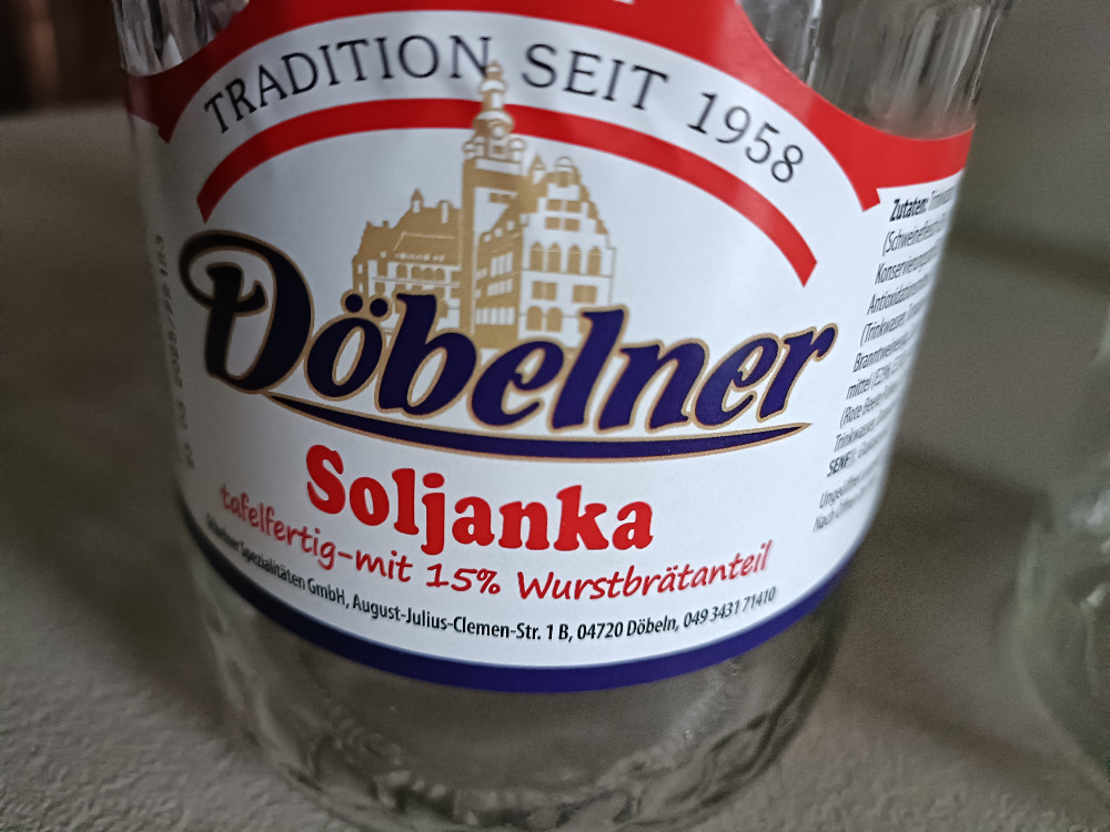 Döbelner Soljanka, tafelfertig mit 15% Wurstbrät von contessa | Hochgeladen von: contessa