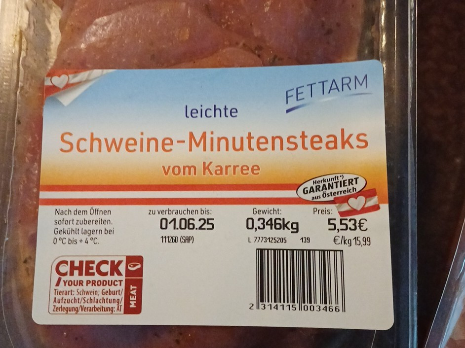 Schweine Minutensteak vom Karree, Fettarm von Veee | Hochgeladen von: Veee Schweine Minutensteak vom Karree, Fettarm von Veee | Hochgeladen von: Veee