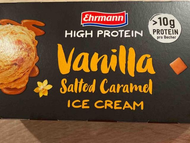 Vanilla Salted Caramel Ice Cream, High Protein von Carina8711 | Hochgeladen von: Carina8711