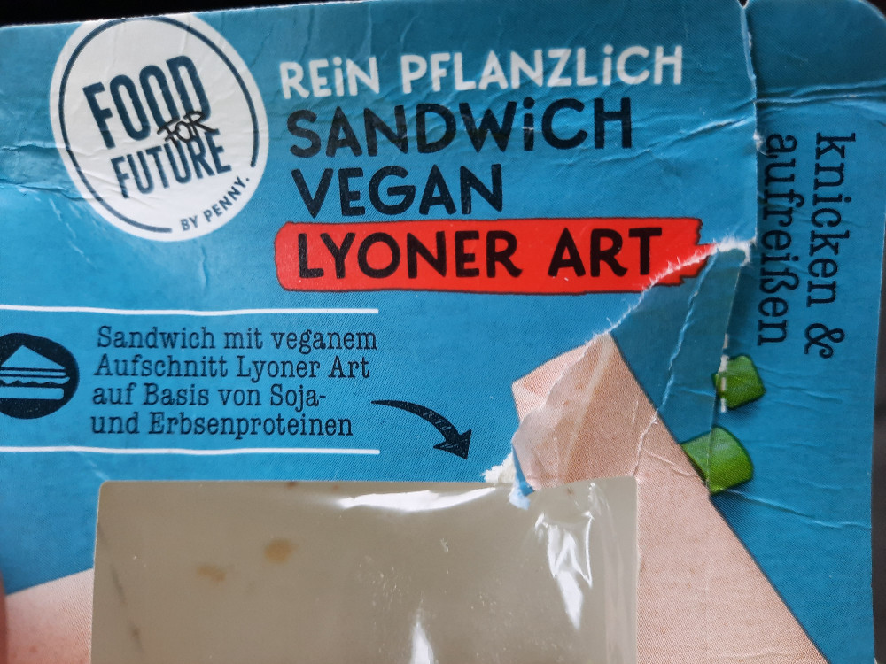 Sandwich Vegan Lyoner Art von HolgHogan | Hochgeladen von: HolgHogan